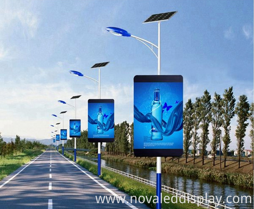 Light Pole Led Display